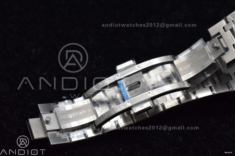 449 Best Royal Bracelet A4302 41mm White SS Edition APSF 15500 SS Super Clone Premium on Oak Dial Textured 1:1 0711